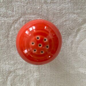 Vintage Fiesta, Fiestaware Salt Shaker - Poppy - Post 1986